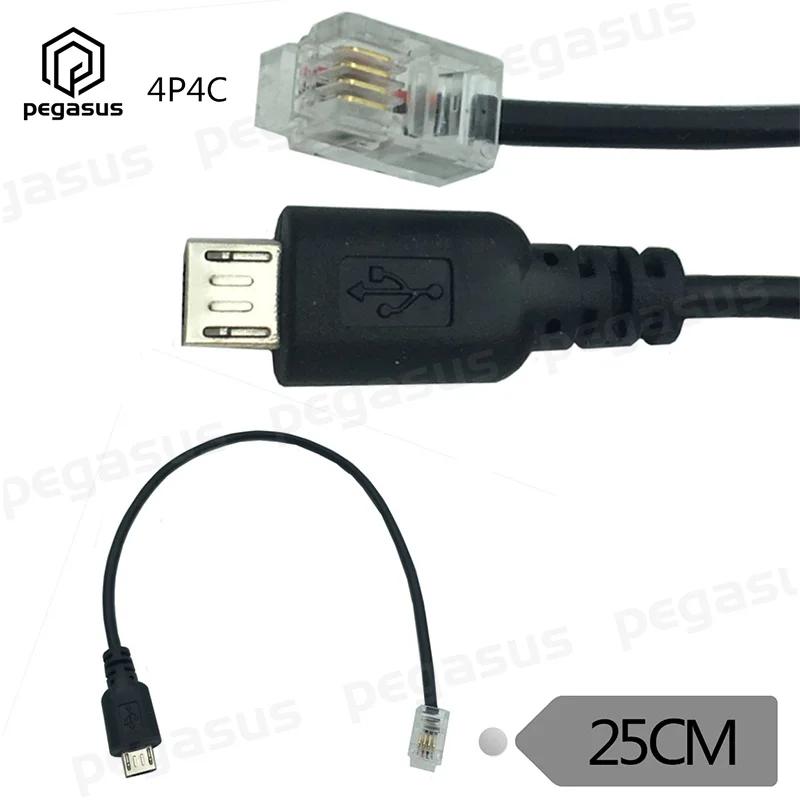 25CM  ̺  USB ũ 5Pin RJ9 4P4C  ȯ ̾